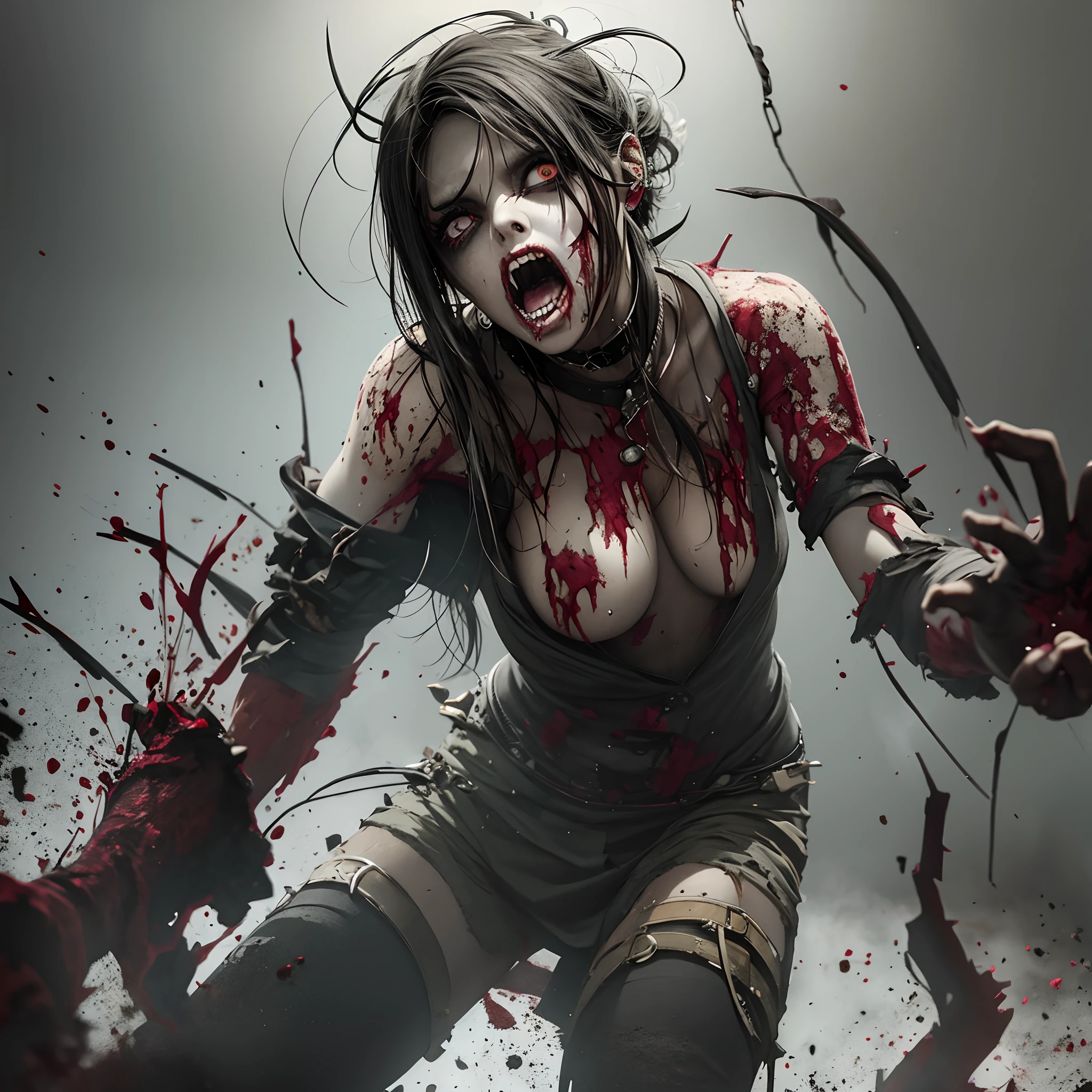 Zombie woman