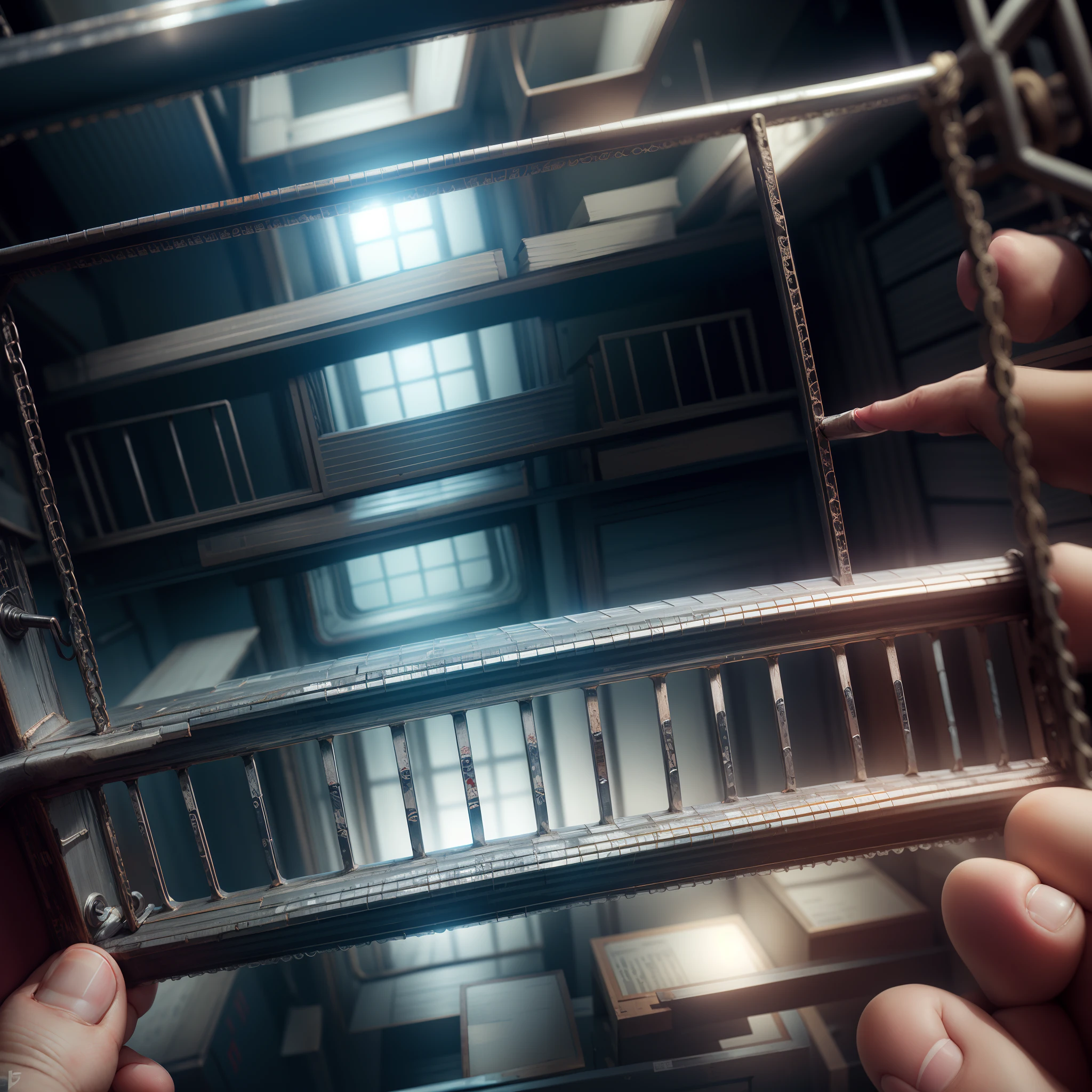 behind bars,embezzlement,optic