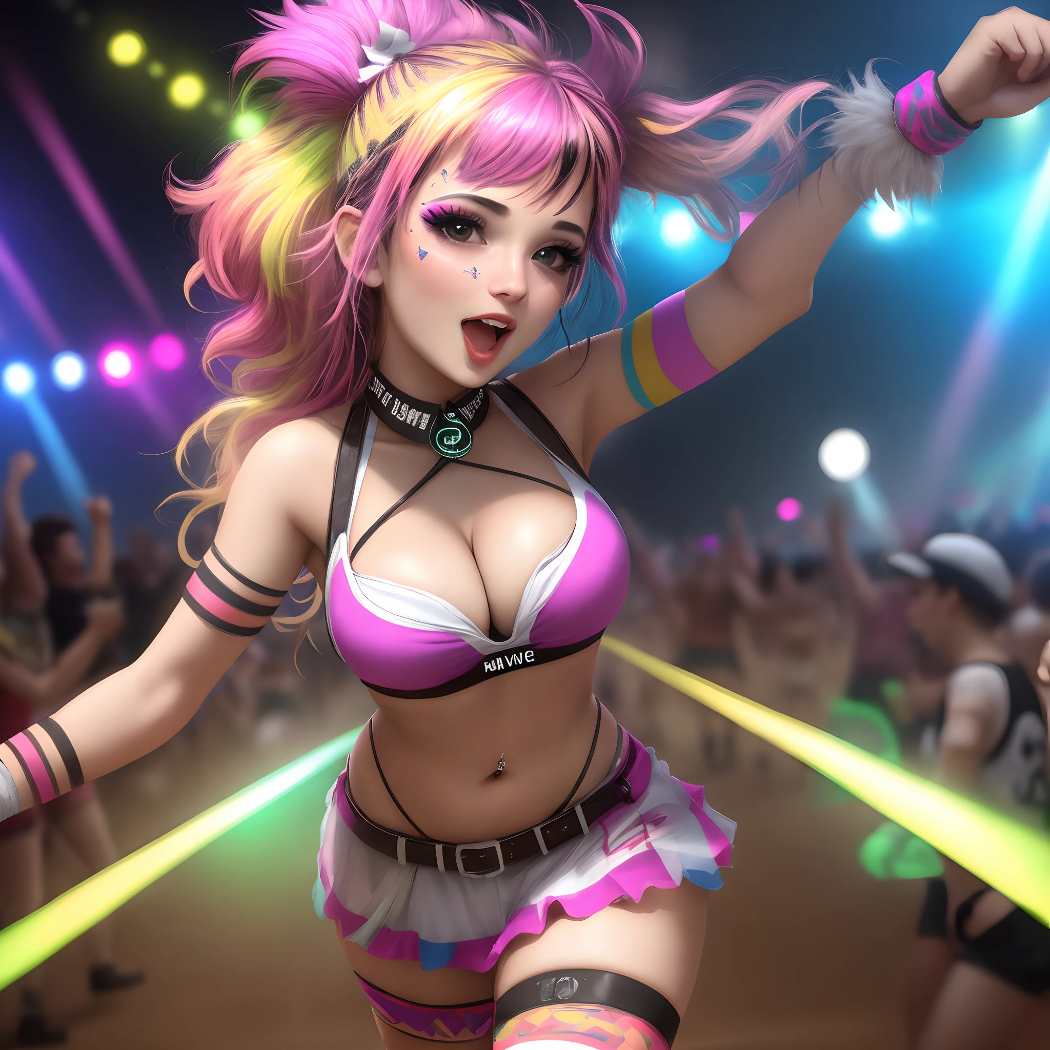 Rave festival mulher