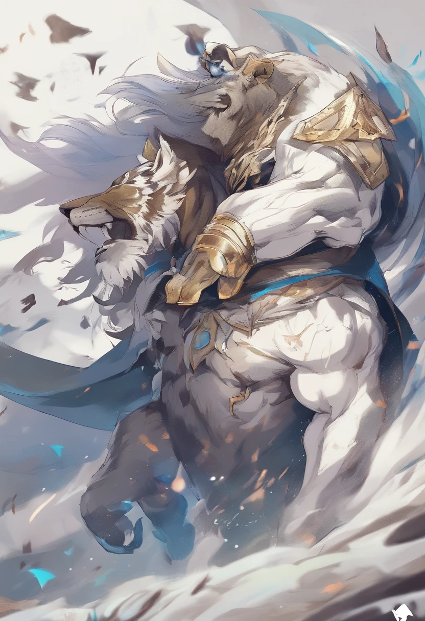 Splash art, a lion head, ((fundo branco)), olhos penetrantes com chamas de fogo, epic instagram, artstation, estilo splash de tinta colorida, contorno, hiperdetalhado intricadamente detalhado, motor irreal, genial, detalhes intrincados, tela inicial, cores complementares, conceito de fantasia arte, 8K分辨率, obra-prima do deviantart, oil-painting, pinceladas pesadas, pingos de tinta, splash arts