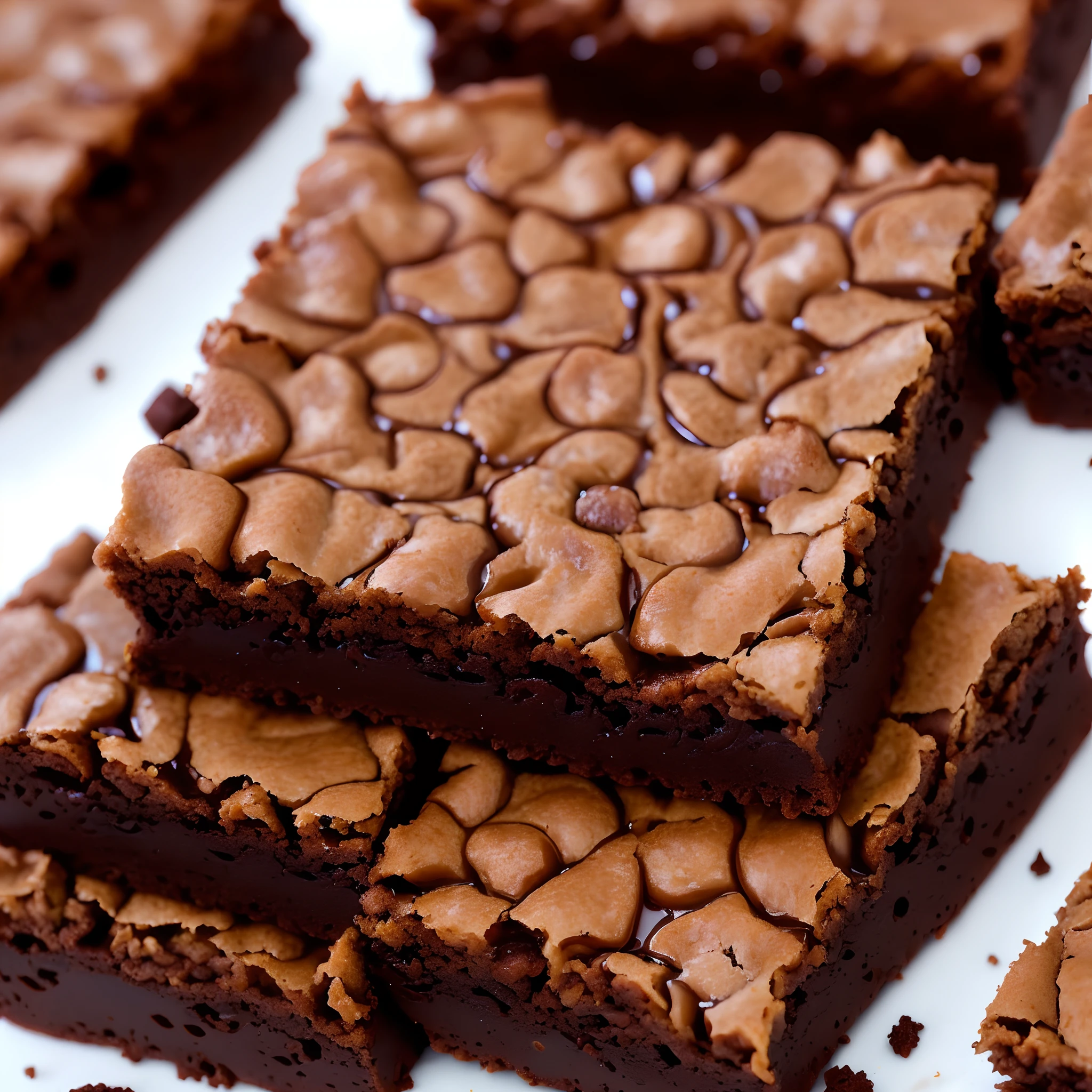 Brownie sem fundo