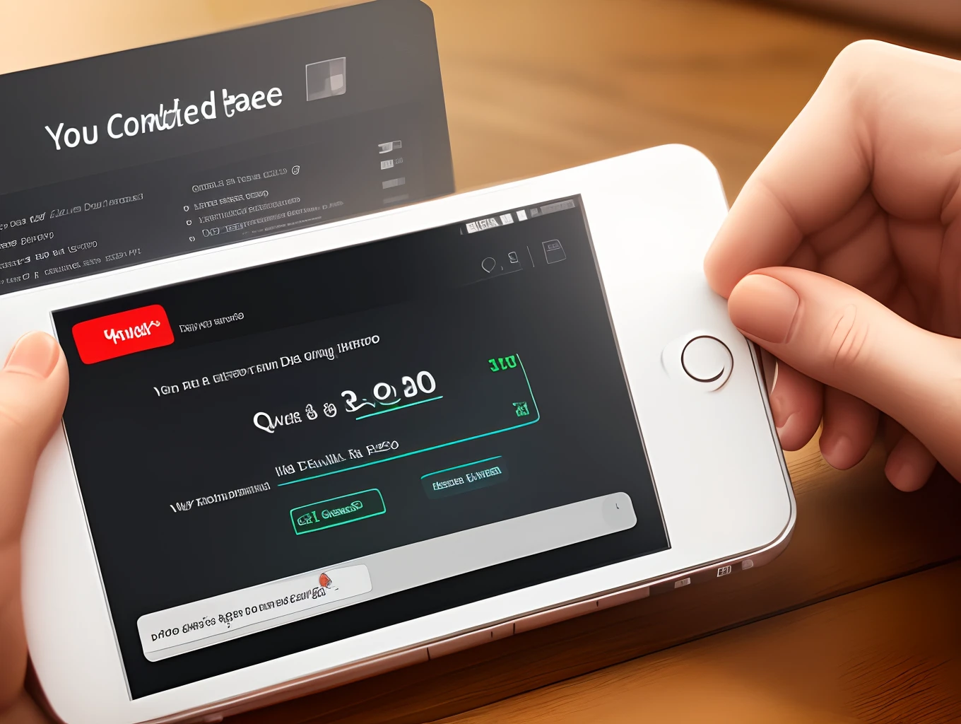 Create a YouTube page about Savings that contain the phrase, "Pare de queimar Dinheiro "