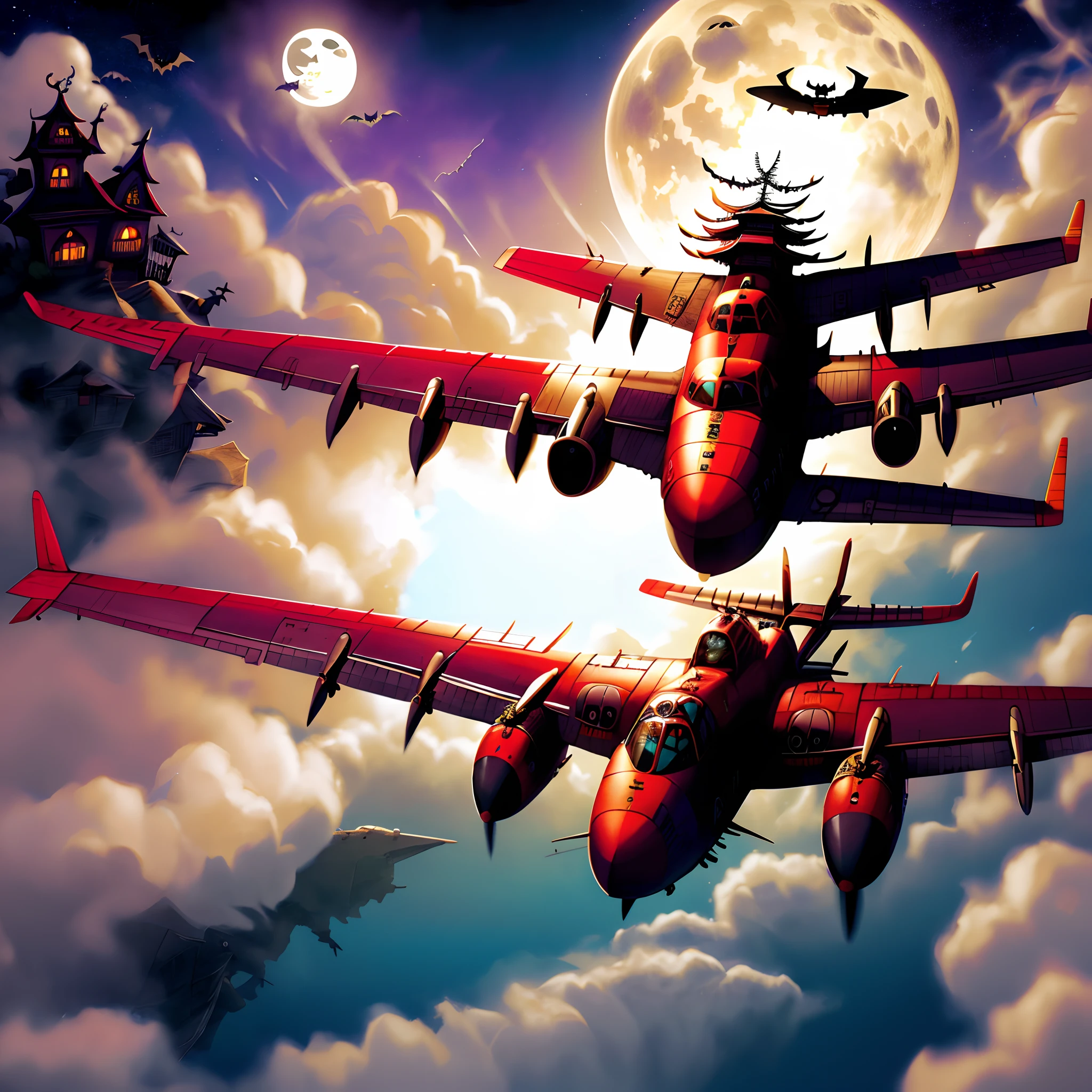 Plane x Halloween