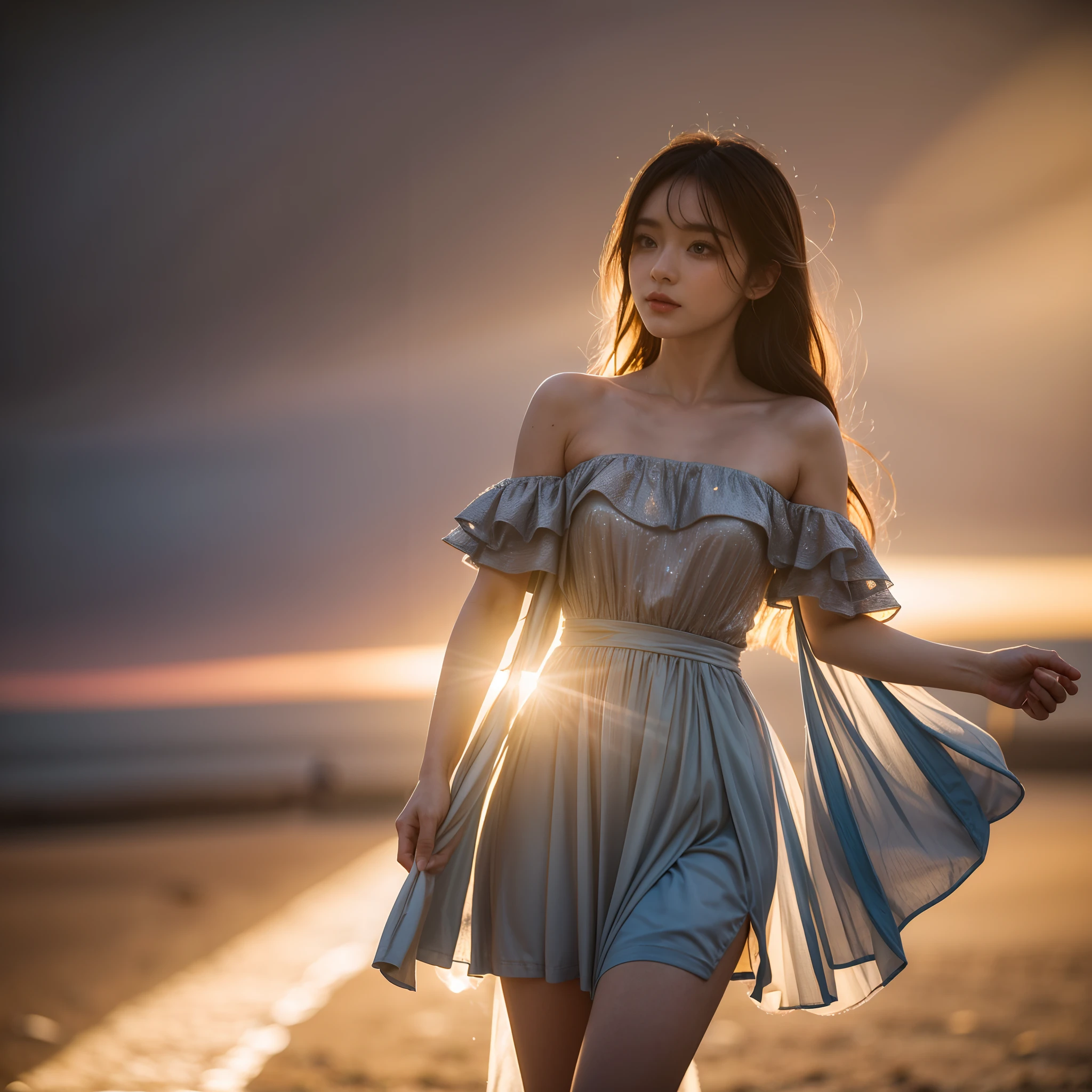 scenecy,Cure,The beautiful,rays of sunshine,Premium,8k,