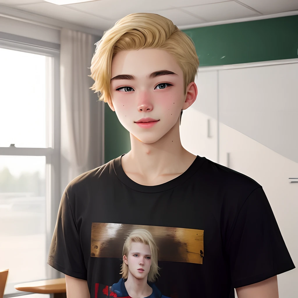 Highschooler, Male, Dirty Blonde