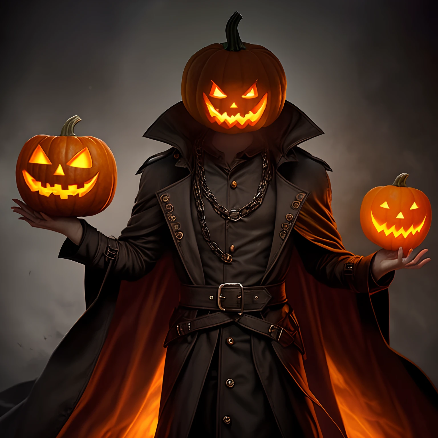 Jack-o’-lantern head