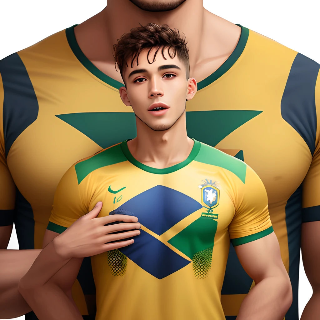 Jumentinho com a camisa do brasil