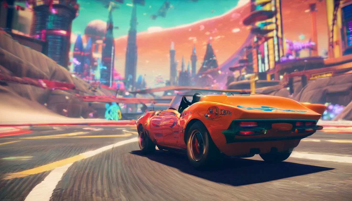 Arcade racing game with RPG story mode
-Retro-futuristic 90s aesthetic (Inertial Drift)
-Rich and expansive lore
-Player choice affects story
-Vehicle and character customization (NFS)
-Silent protagonist
-Develop relationships and build a crew
-Rival crews, possible territory mechanic (NFS Carbon)
-Open world map with city and mountain
-Online multiplayer co-op
-Heavy focus on Touge
-3D graphics, 2D art style (Hi-Fi Rush)
-Brake to drift controls that are quick and responsive (Hot Wheels Unleashed but tighter)