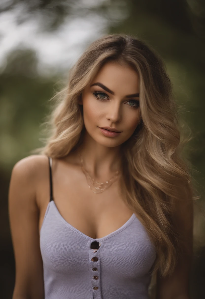 mulher com regata e calcinha combinando, menina sexy com olhos azuis, Retrato Sophie Mudd, Retrato de Corinna Kopf, cabelos loiros e olhos grandes, Selfie de uma jovem mulher, Olhos no clube Violet Myers, ohne Maquiagem, maquiagem natural, staring directly at camera, Rosto com Artgram, dezentes Maquiagem, Impressionante tiro de corpo inteiro, no quarto, Fission