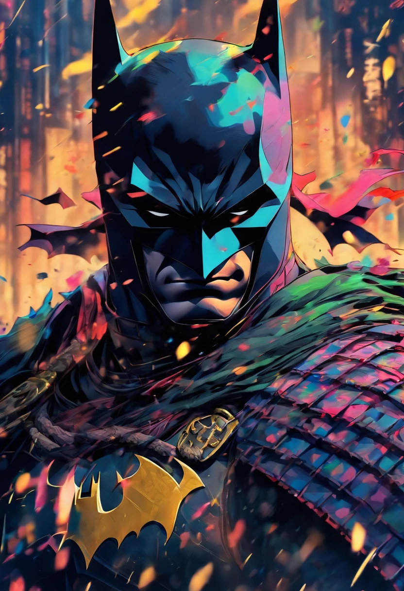 Batman as a samurai