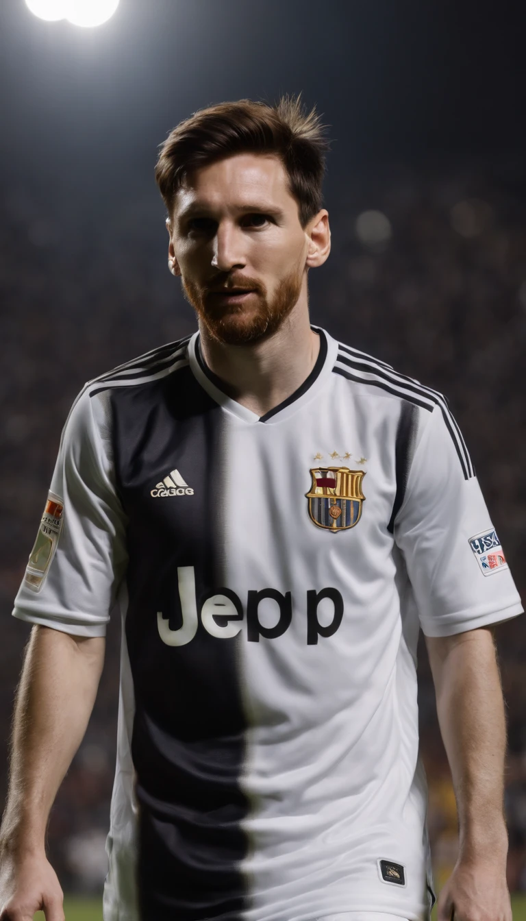 Messi with the shirt of Vasco da Gama