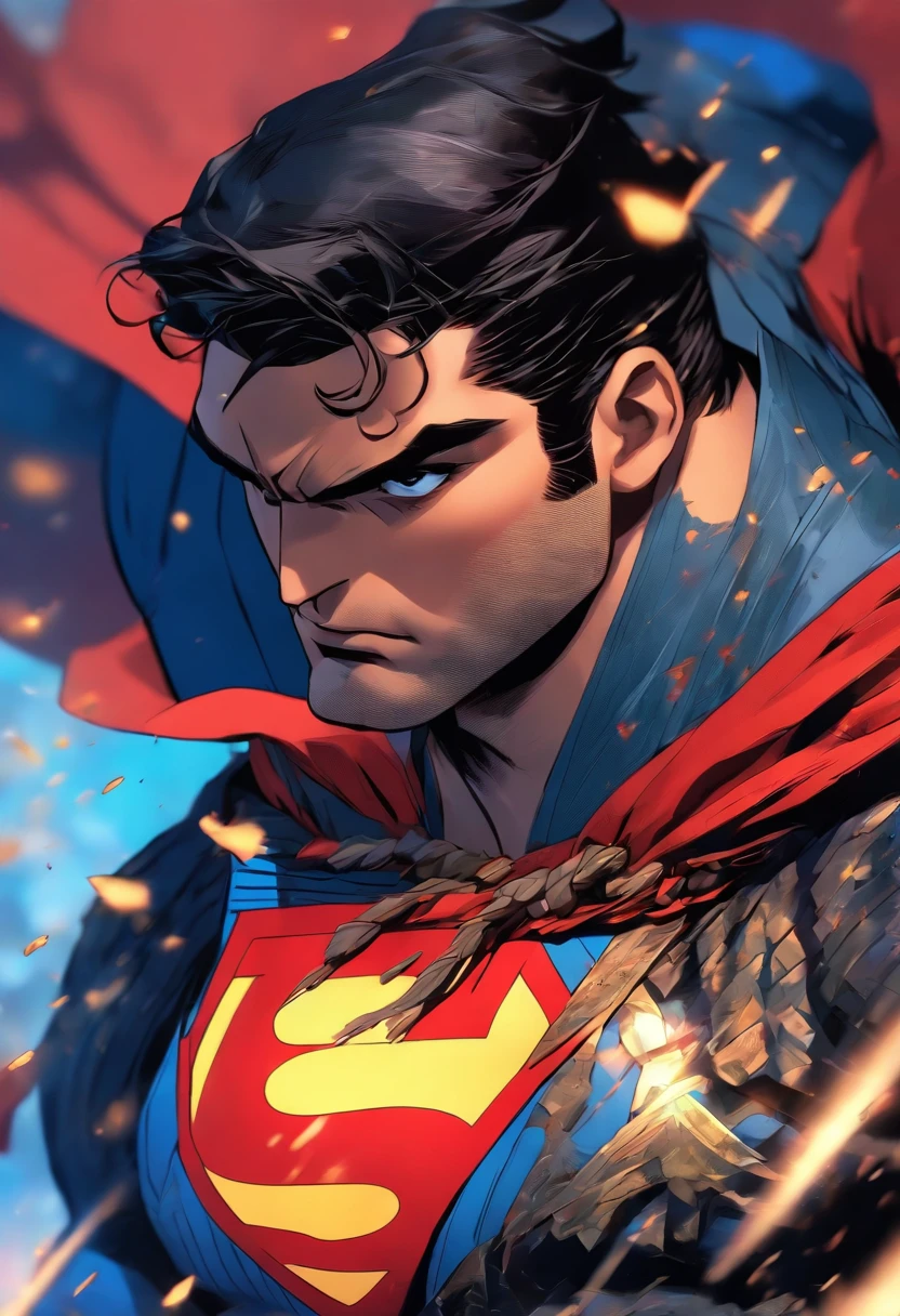 Superman as a samurai