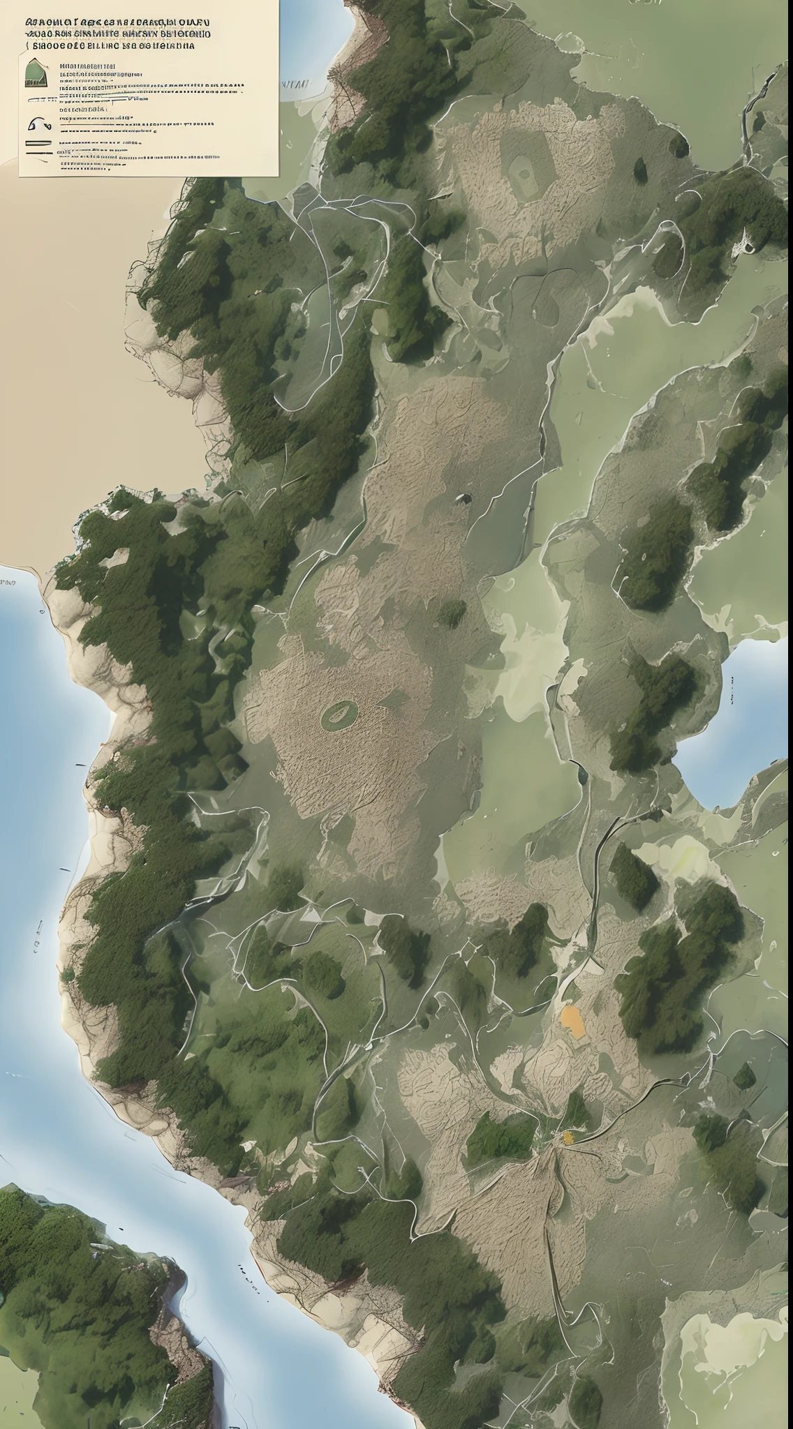 realistic terrain map , flat surface of Ninh Binh province vietnam, graphic design, topography, HD