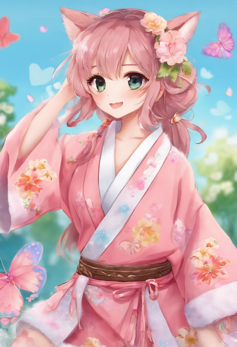 Fur kimono Large fur femele