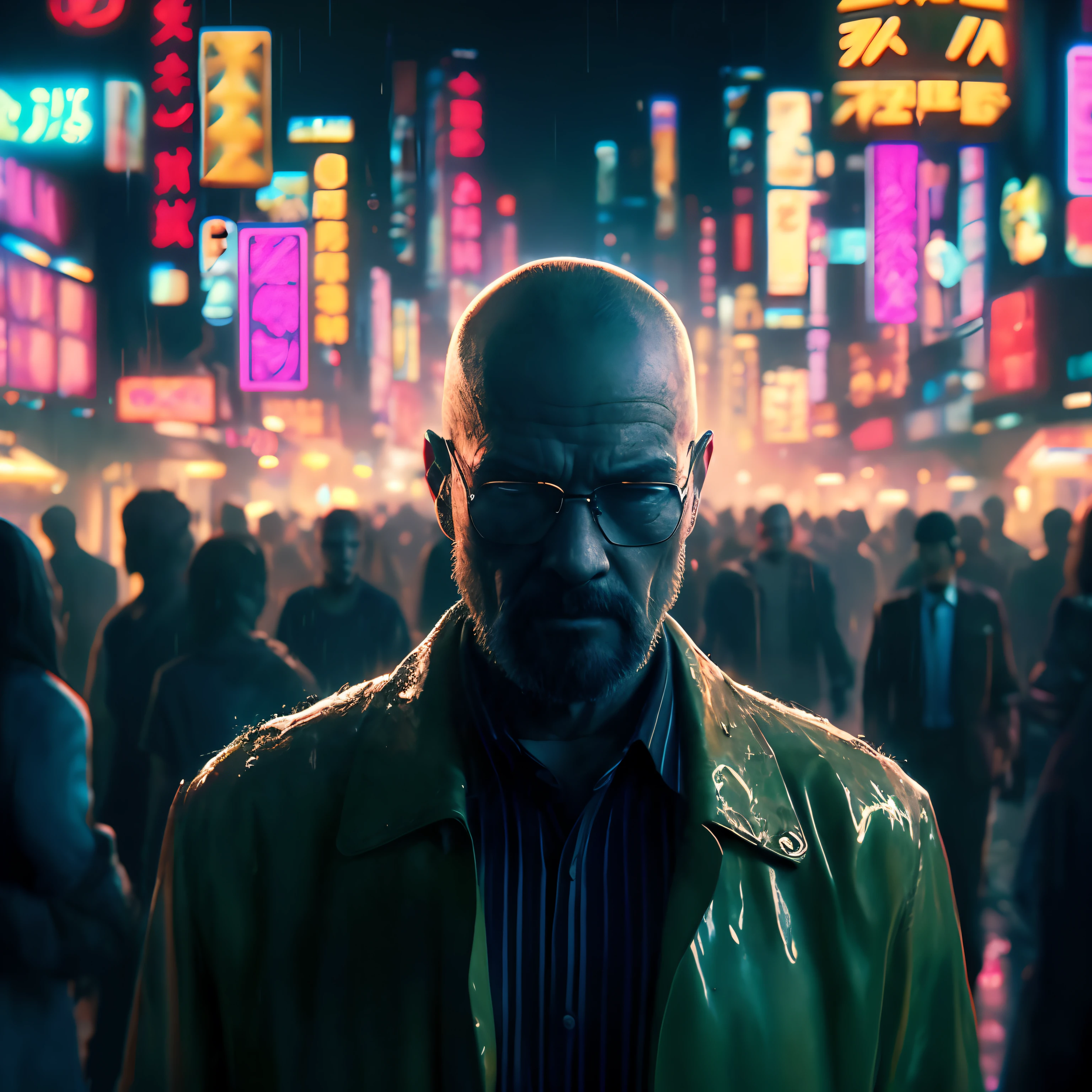 Cyberpunk aesthetics, action movie shot by Kon Satoshi, Very detailed lighting, Dramatic, trending digital art in Artstation 8k HD realistic detailed high definition, detalhado, textura da pele, hiper detalhado, textura de pele realista, melhor qualidade, Ultra alto nada, (fotorrealista: 1.4), alta resolução, detalhado, foto crua, sharp re, por Lee Jeffries Nikon D850 Film Fotografia de Stock 4 Kodak Portra 400 Camera F1.6 Lens Rich Colors Hyper Realistic Texture Dramatic Lighting UnrealEngine trend in ArtStation Cinestill 800