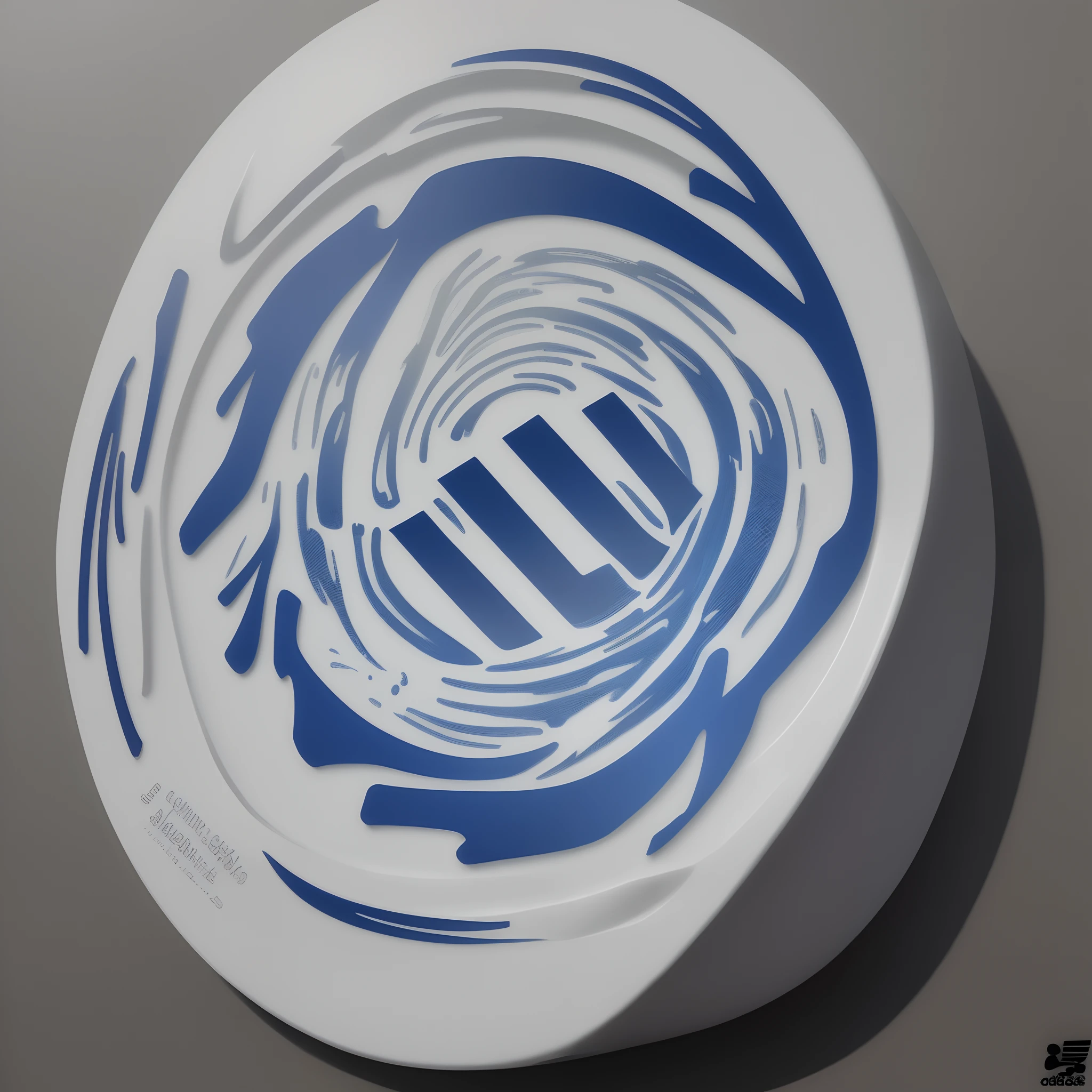 Logo da adidas em estado liquido