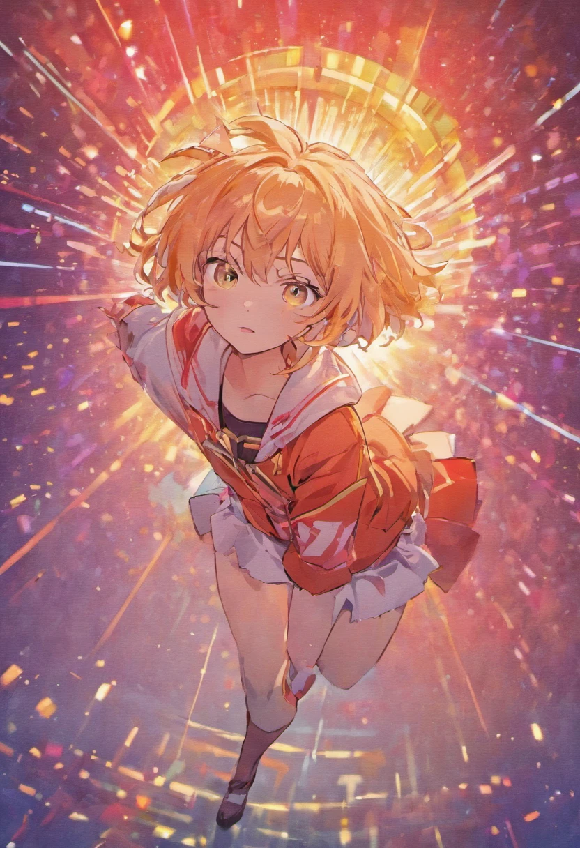 YouTuber New Street Comet character, (During stage performances), Masterpiece, Best quality, hyper qualit, absurd details, Best light, Best shadow,, Clear picture, Detailed face, Detailed eyes, detailed hairs, Detailed, Extremely detailed, A high resolution, 8K, 4K, hyper HD, Ray tracing, beautiful effects, Pictures (full bodyesbian)