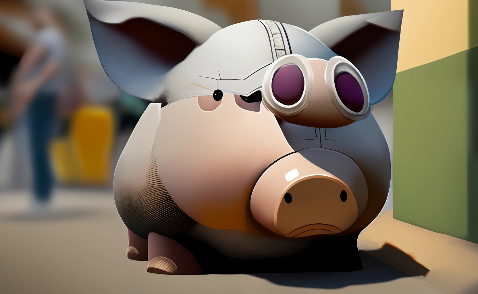Porco de saia