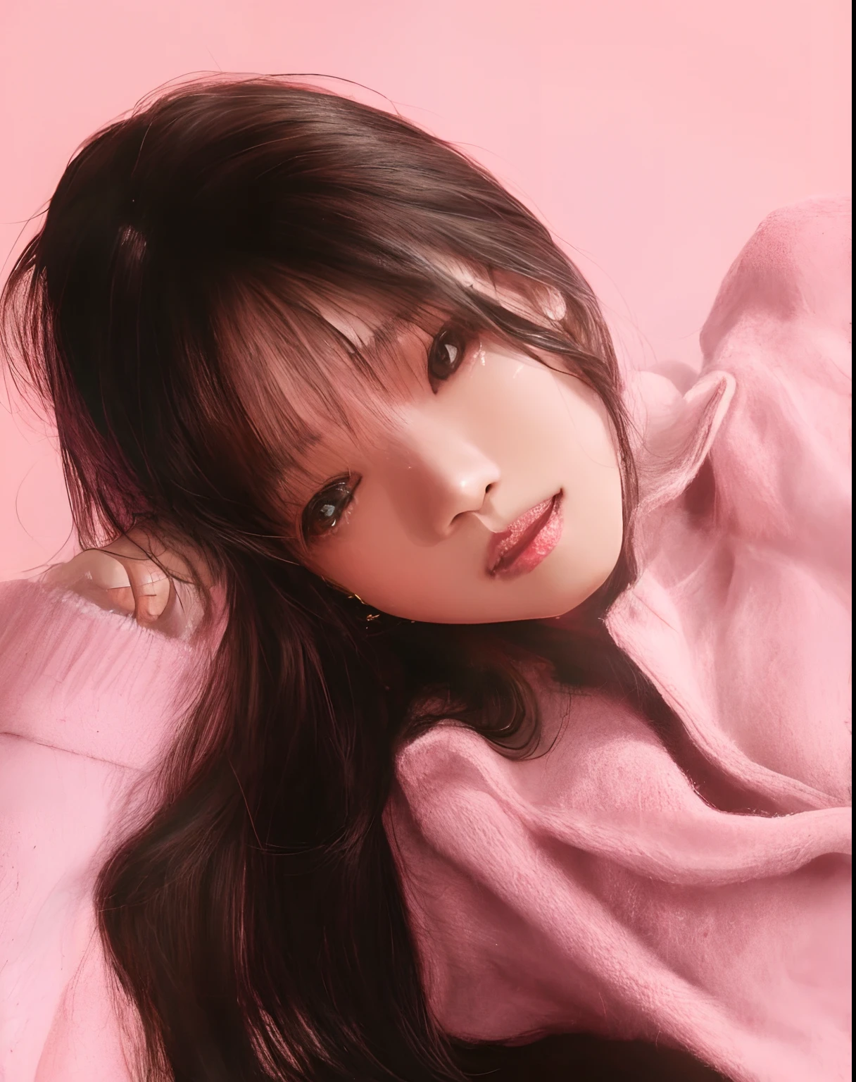 a beautifull illustration of momo , 4k, highres, masterpiece, kpop