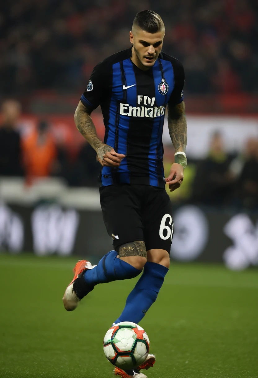 Mauro Emanuel Icardi scores 2 goals against Besiktas and the match ends 2-1