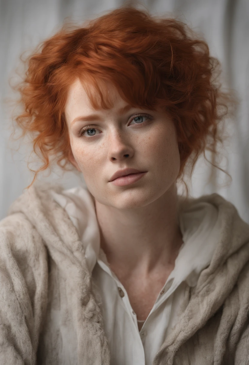 redhead woman