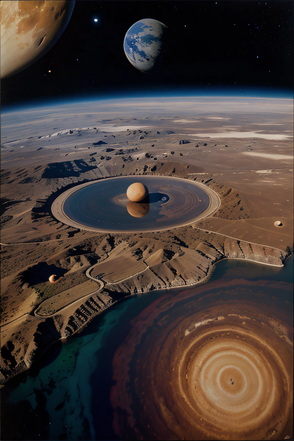 womens belas e pessoas, Surrealista abstrato planets