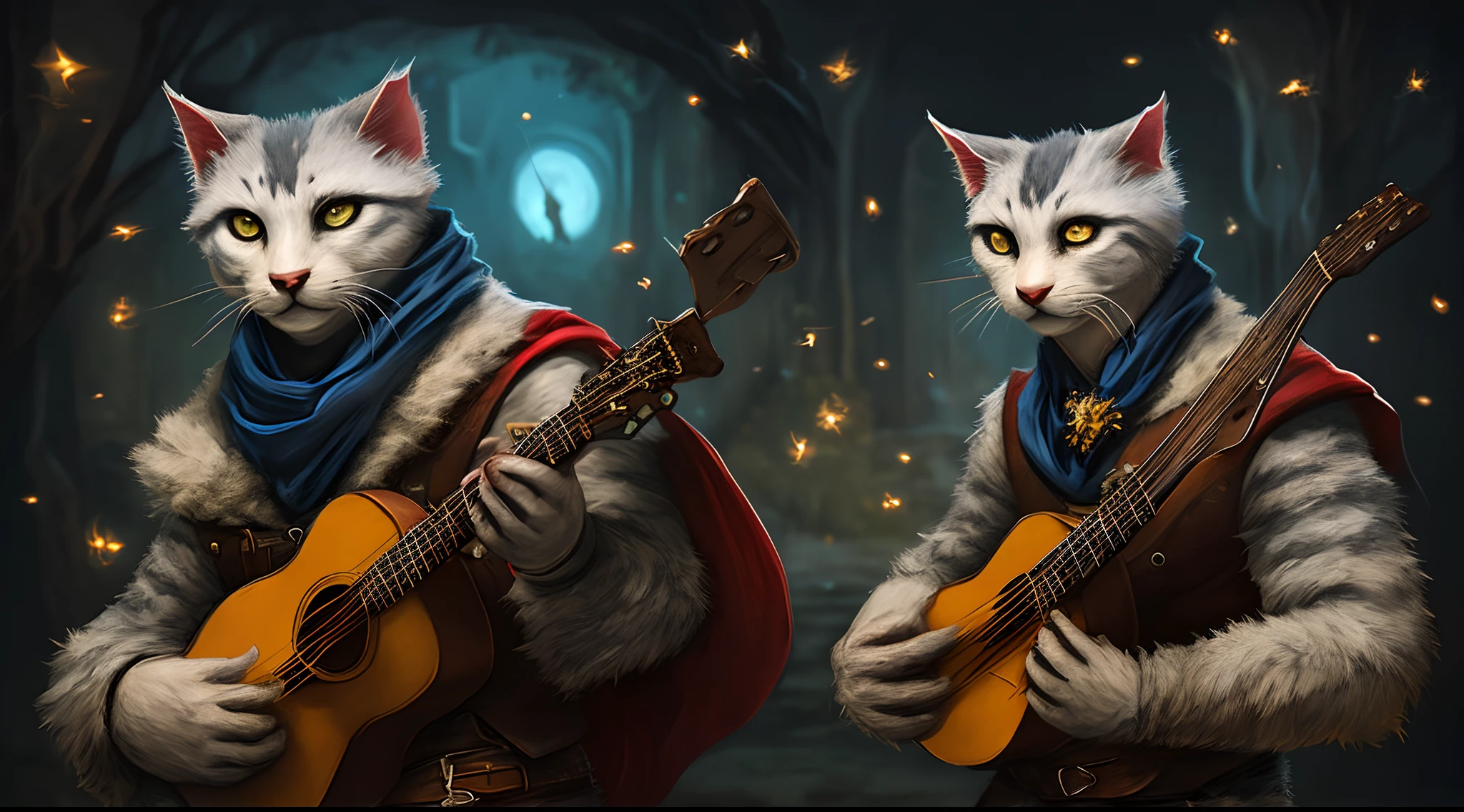 Dnd bard gunslinger catman