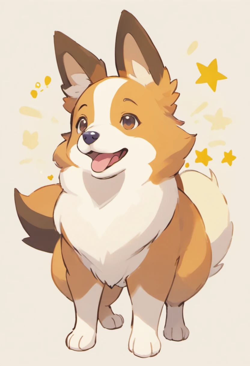 Making a Border Collie Pokémon corgi