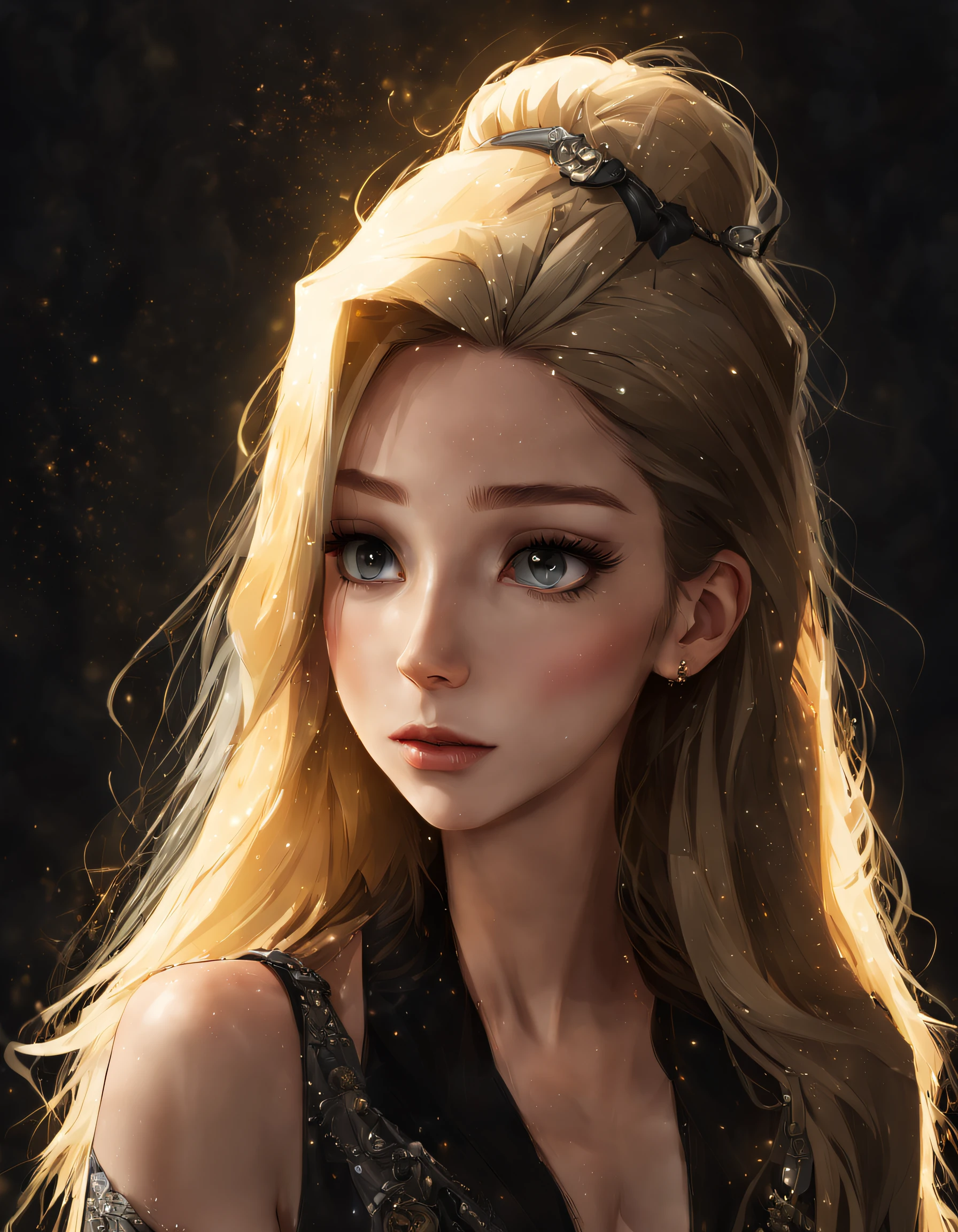 1girl,solo,beautiful, pale skin, gray eyes, loose and flowing blonde hair, fashionable, masterpiece, best quality,highly detailed (masterpiece:1.2), (best quality, highest quality), (ultra detailed), (8k, 4k, intricate),(full-body:1), (50mm), (highly detailed:1.2),(detailed face:1.2), detailed_eyes,(gradients),(ambient light:1.3),(cinematic composition:1.3),(HDR:1),Accent Lighting,extremely detailed,original, highres,(perfect_anatomy:1.2),