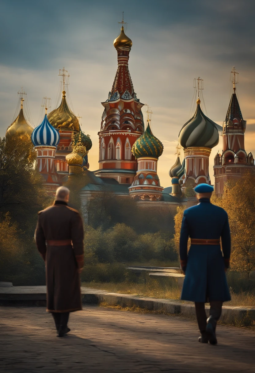 Ukraine and Russia War Chess Version