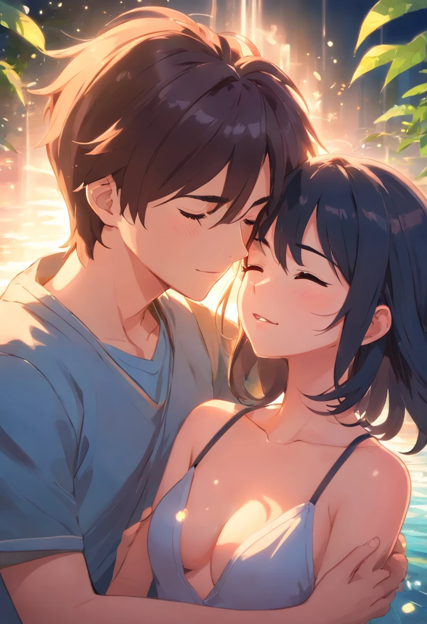 1girl in, hetero, 1boy, Lori, corrected, Closed eyes, , Long hair, , Small breasts, Yor, , mosaic censoring, breasts, cum in , blush, Solo Focus, Navel, completely , SEX