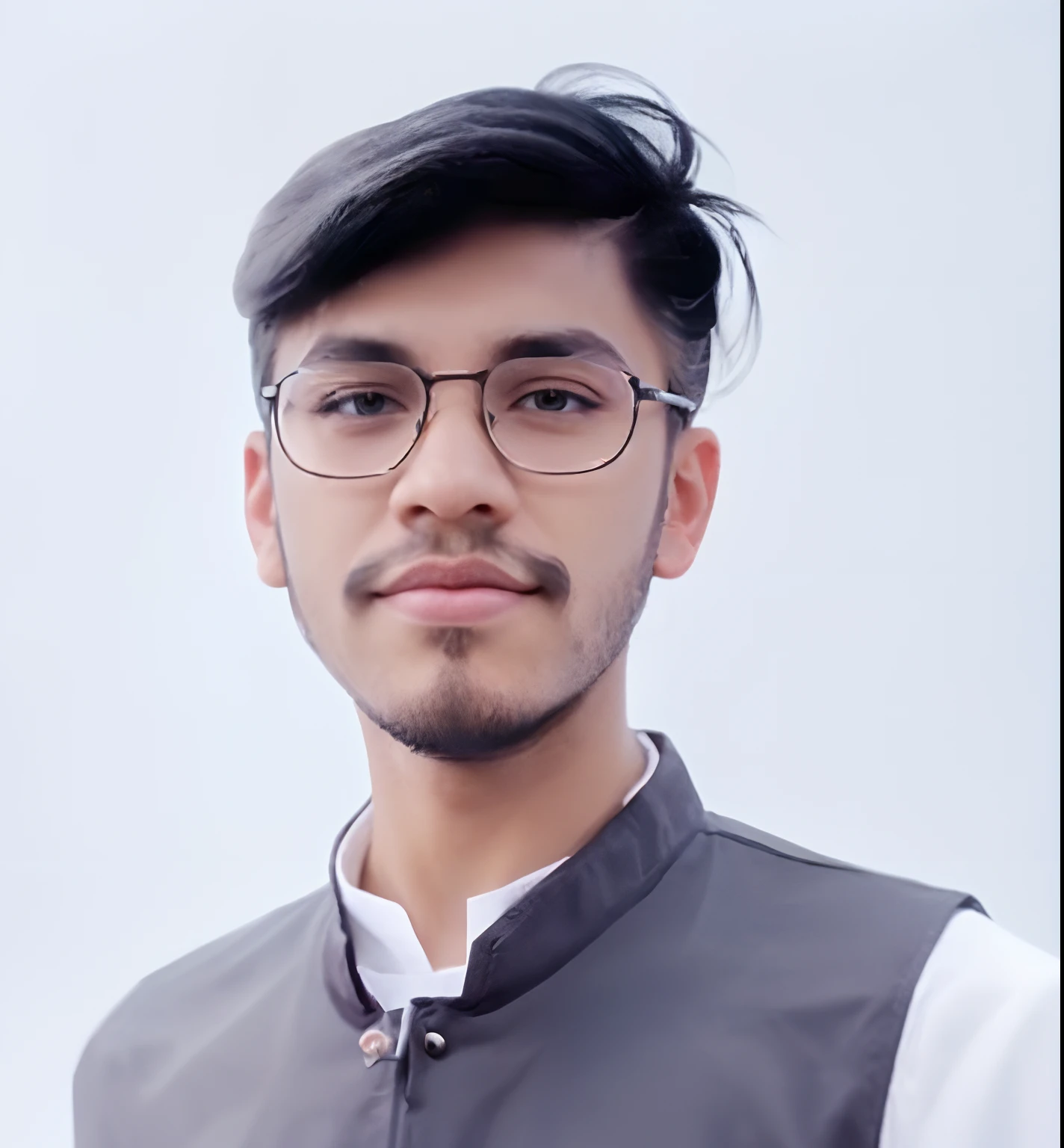 8k, best quality, make the background black gradient, dont change face beared