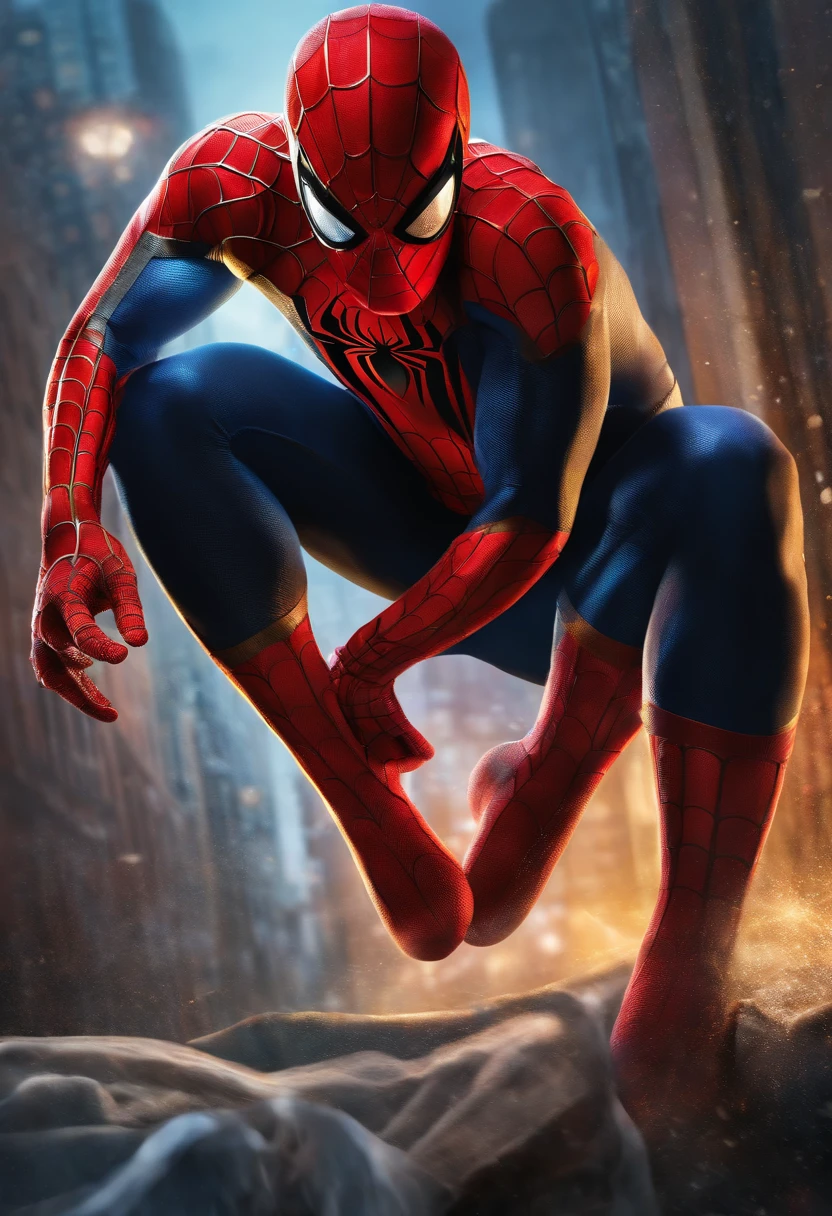 spider man excitado