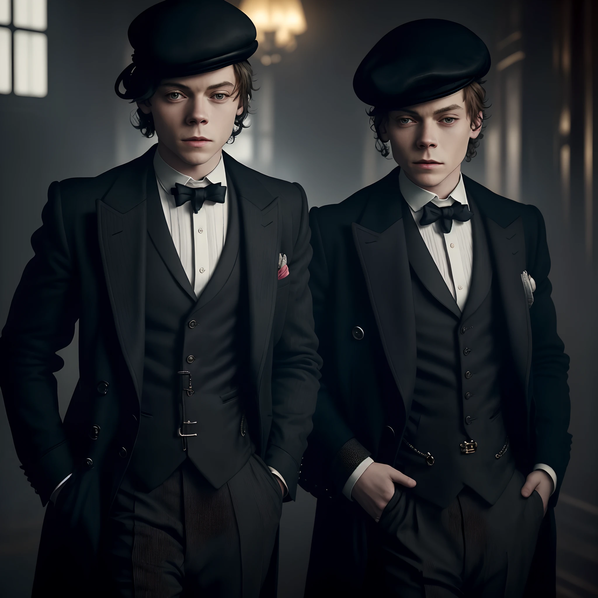 Le chanteur Harry styles en mode peaky blinders