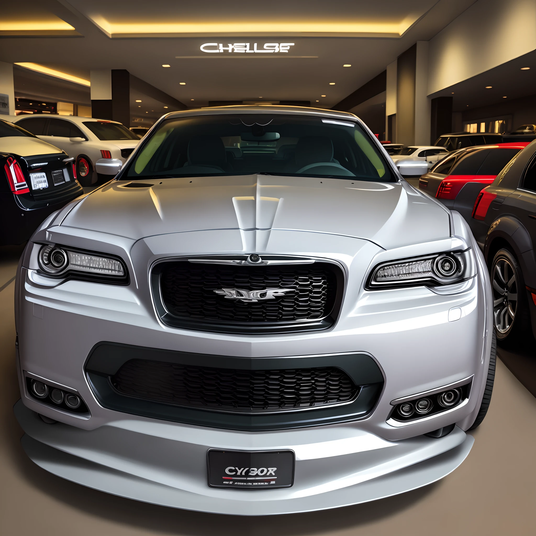 chrysler 300c srt8 com body kit estilo JDM