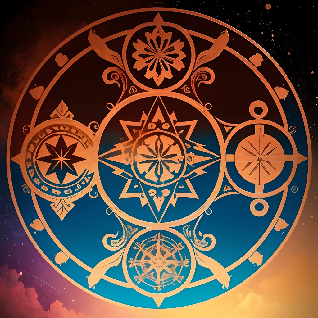 Choose at least three different symbols or designs from at least two different civilizations. Think about the stories, beliefs, or emotions they represent.
