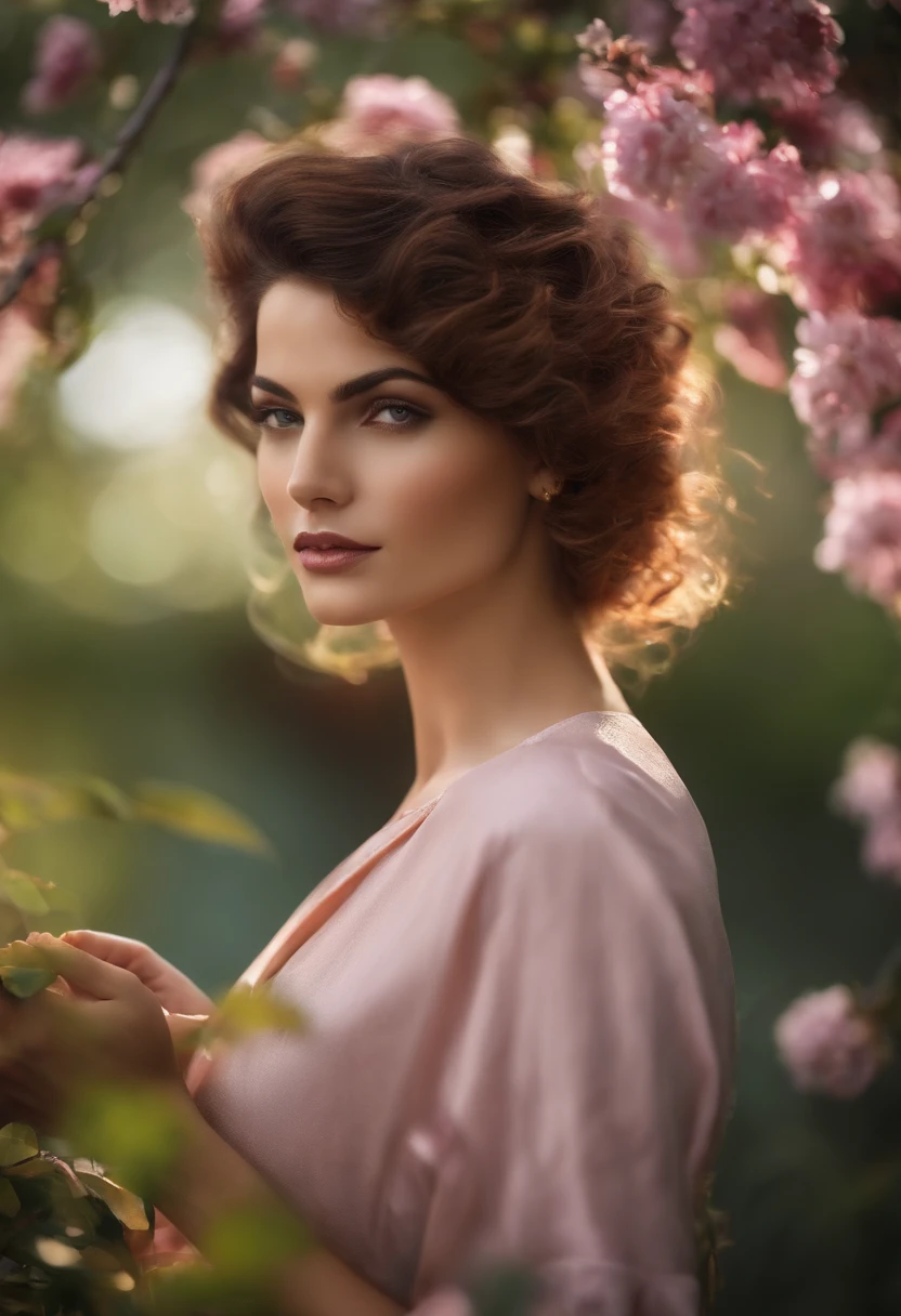 uma mulher androide, cabelos loiros