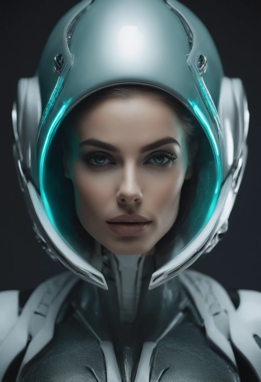 best quality,piece of master,detalhes intrincados,NSFW,1girl,sozinho,(corpo inteiro:1.4),(Sorriso leve),perna,fundo simples,brilhantemente,lips,android alienígena,fundo simples,alien,brain in (transparent:1.2) skull,(Organic helmet),A beautiful futuristic woman with a futuristic head,in the style of dark white and light aquamarine,translucent skin,anatomia indefinida,eccentric detail placements,Alien Worlds,intrinsecamente esculpido,Techpunk,espinha,exo-esqueleto,pele colorida,parte superior do corpo,boca fechada,seios,profundidade de campo,Ultra HD |,Foto fosca,ousado, mas gracioso,enfeites intrincados,8K resolution,