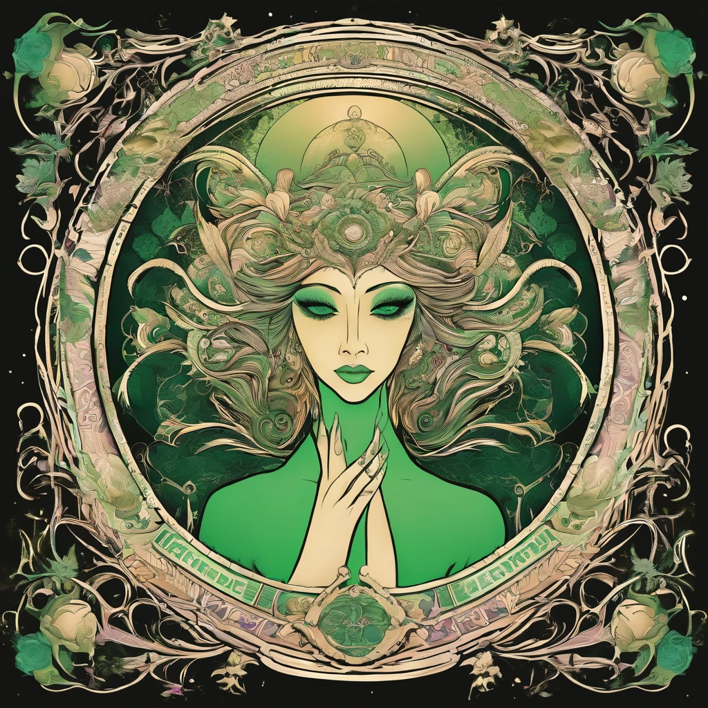 High-quality sticker for t-shirts, extraterrestre vert Happy qui dance, Alien for a set of official artworks from PSY TRANCE hitech, Art extraterrestre, Chaos de transe, Dieu extraterrestre, , Couleurs extraterrestres,Trip ???, spirale , grand Yeux ???? extraterrestres