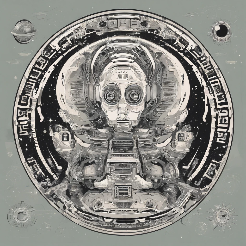 High-quality sticker for t-shirts, extraterrestre vert Happy qui dance, Alien for a set of official artwork from PSY TRANCE, Art extraterrestre, Chaos de transe, Dieu extraterrestre, , Couleurs extraterrestres,Yeux extraterrestres