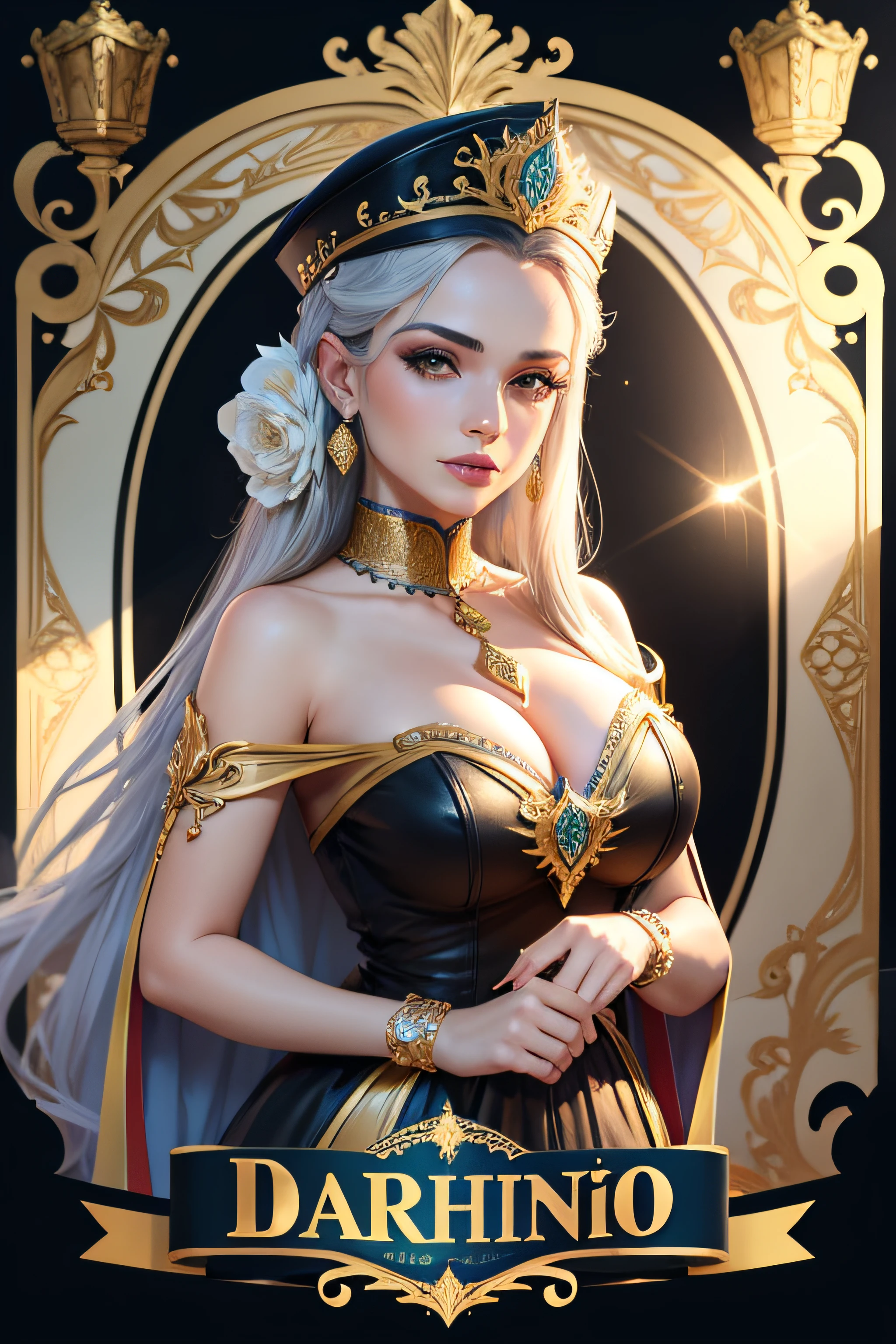 logotipo para um cassino, ela contem cartas de um baralho, dados e diamantes
