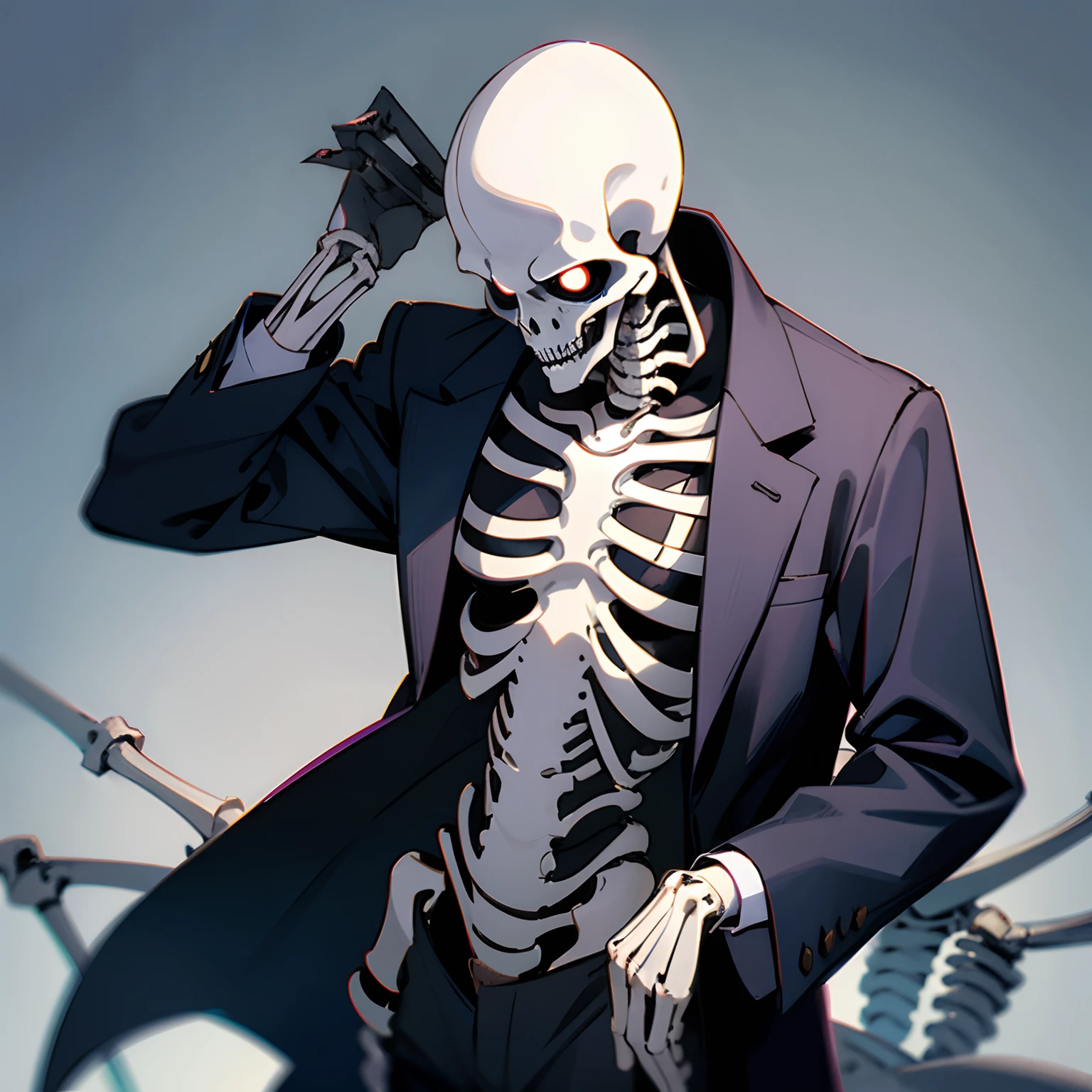 Male, Undead, Skeleton