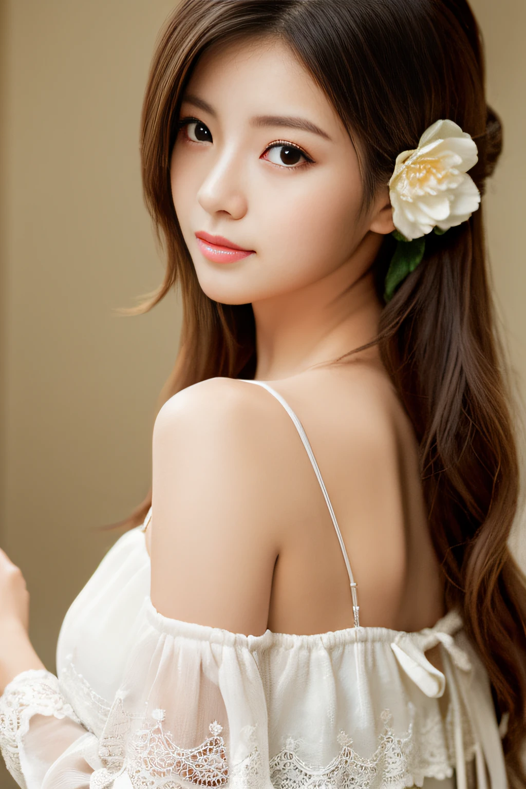 (​masterpiece,top-quality,超A high resolution),A Japanese Lady,Good looks、Surely、Incredibly beautiful woman、Perfect appearance、Beautiful poses、
