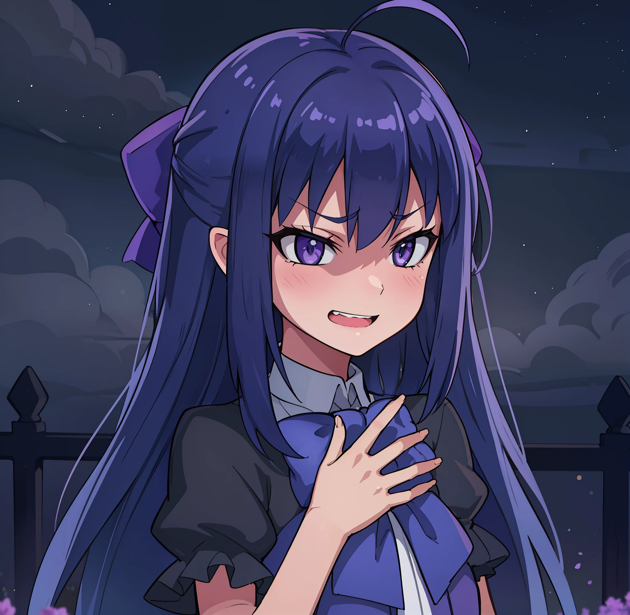 Purple Hair