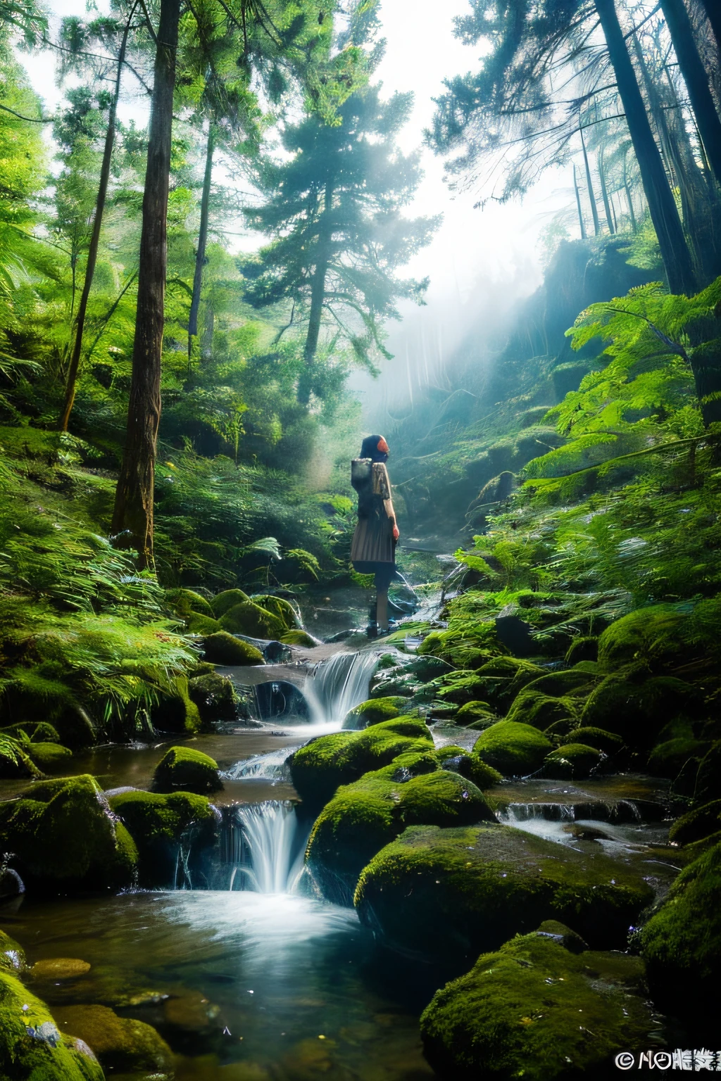 The Ghost of the Japan Beauty、Weird talk、desolate、Deep in the mountains of the primeval forest