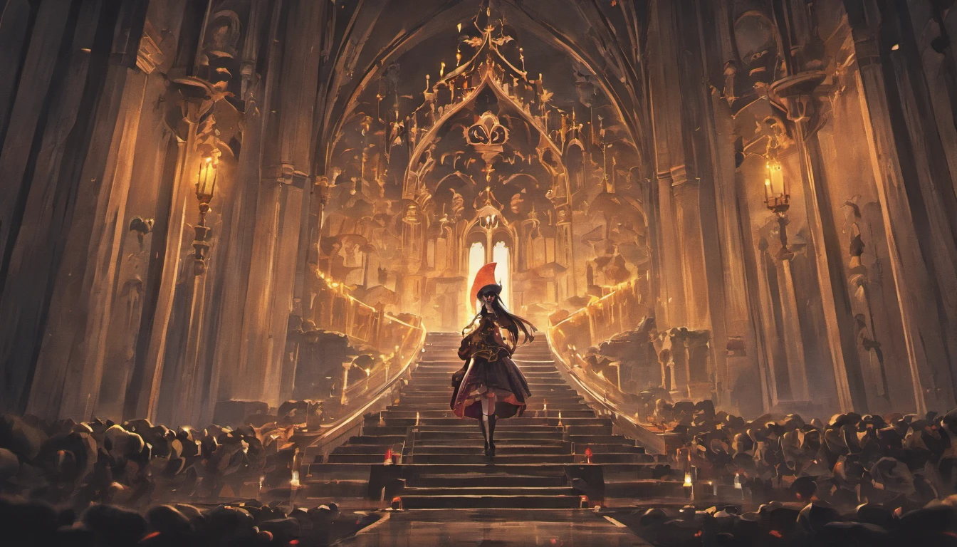 Castelo,mushroom-shaped,menacingly inviting,illustration,dark atmosphere,gothic architecture,gloomy ambiance,ominous shadows,(best quality,4k,8k,highres,masterpiece:1.2),ultra-detailed,(realistic,photorealistic,photo-realistic:1.37),horror,haunting presence,vivid colors,dramatic lighting