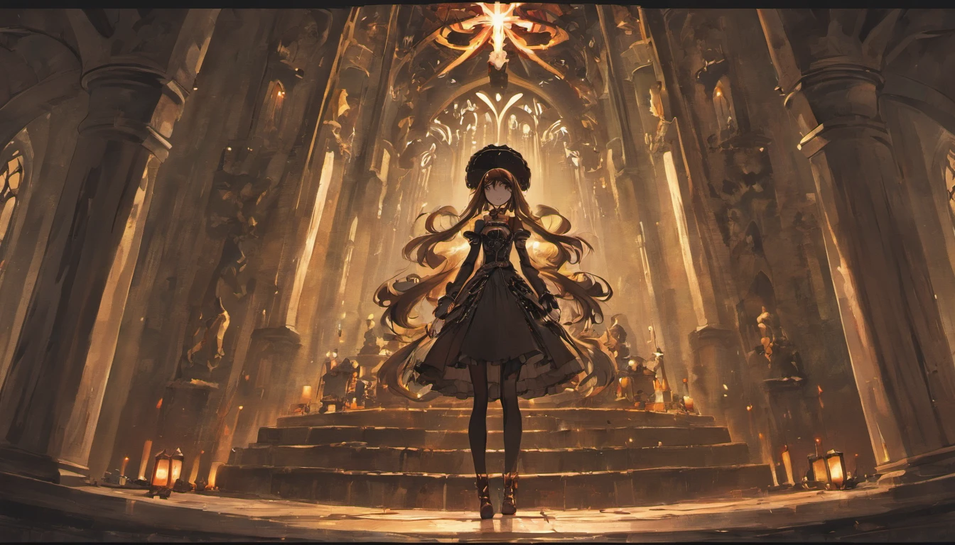 Castelo,mushroom-shaped,menacingly inviting,illustration,dark atmosphere,gothic architecture,gloomy ambiance,ominous shadows,(best quality,4k,8k,highres,masterpiece:1.2),ultra-detailed,(realistic,photorealistic,photo-realistic:1.37),horror,haunting presence,vivid colors,dramatic lighting