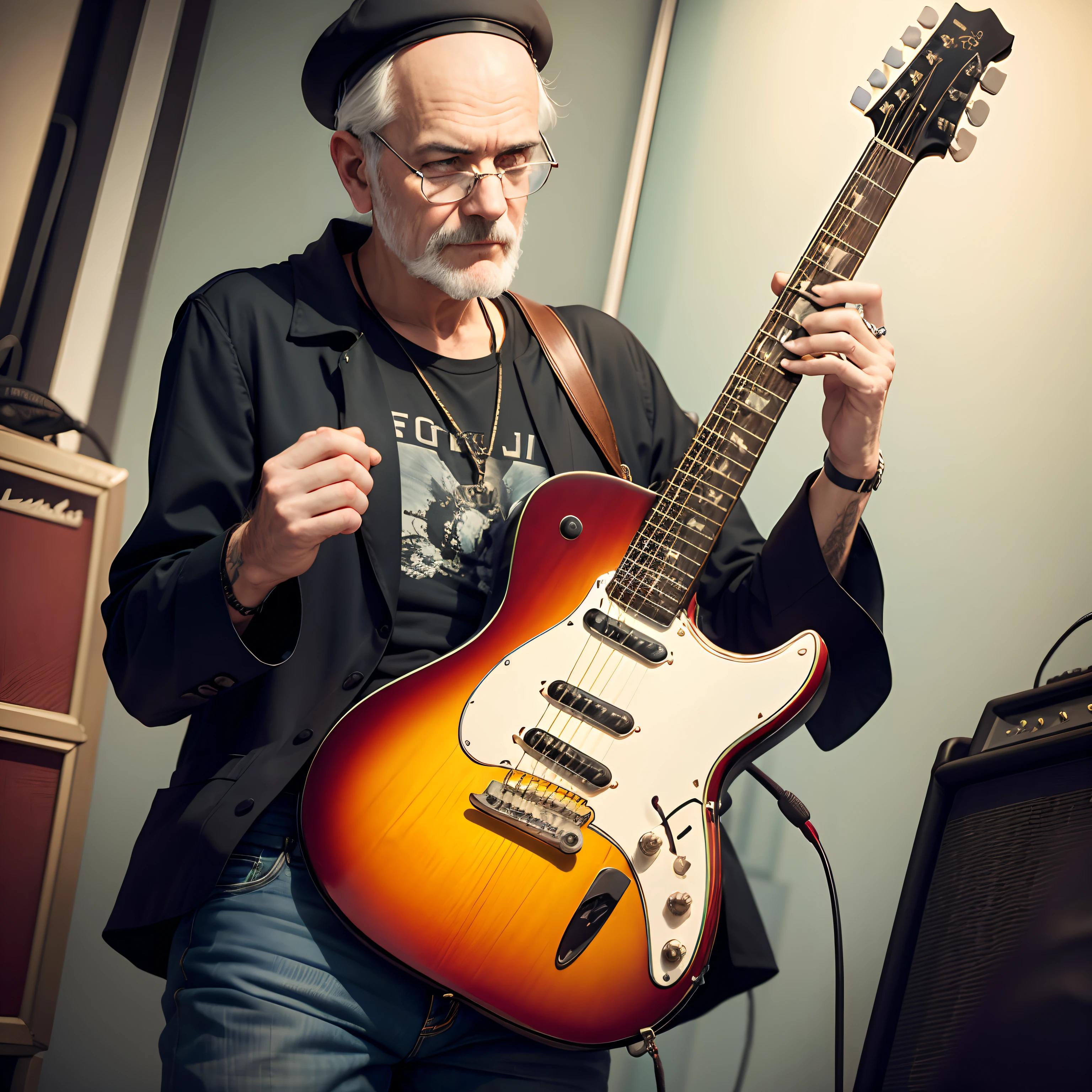 O guitarrista Sigmund Freud