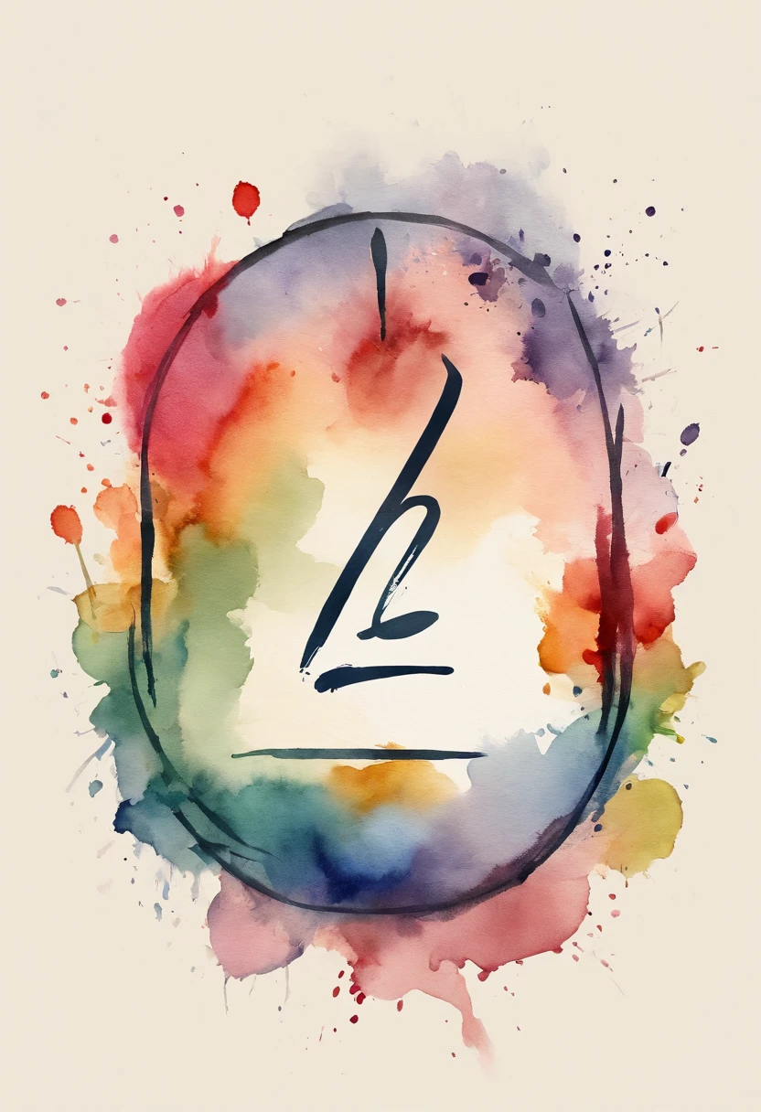 Create a logo for a clothing customization store, Accessories & Objects. A logo deve ter o nome "Gcustomizzare" written in cursive and depicting strokes of a colored paintbrush. The G should be uppercase and the z should be lowercase, both in reverse.