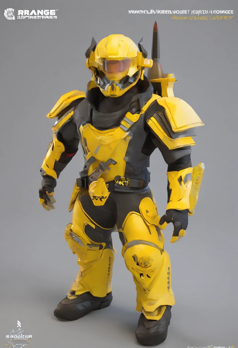 dndtabaxi ranger yellow